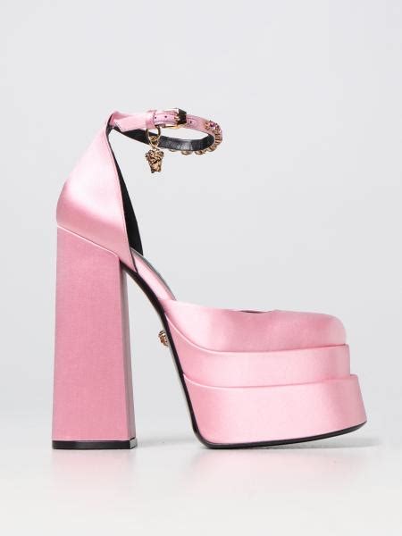 scarpe versace 2021 donna|versace pink shopping bag.